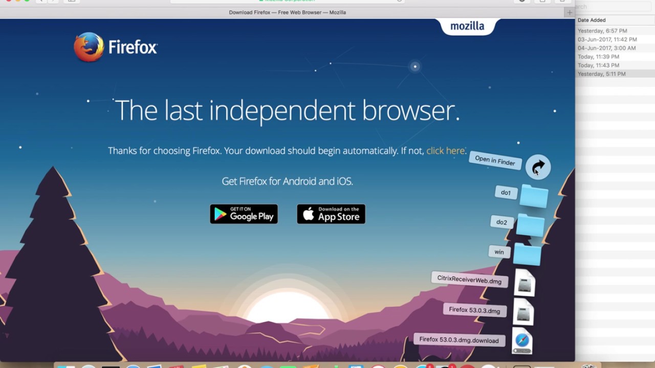 download latest mozilla firefox for mac os